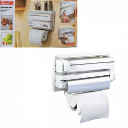 Кухонний диспенсер для плівки, фольги та рушників 4в1 Triple Paper Dispenser NEW (20)