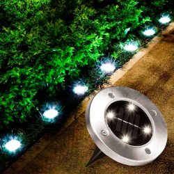 Світильник вуличний для саду на сонячних батареях Disk lights MA151 (1ящ.=96шт.)