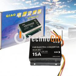 Перетворювач QIAO TB 2412 (15A) з 24V на 12V