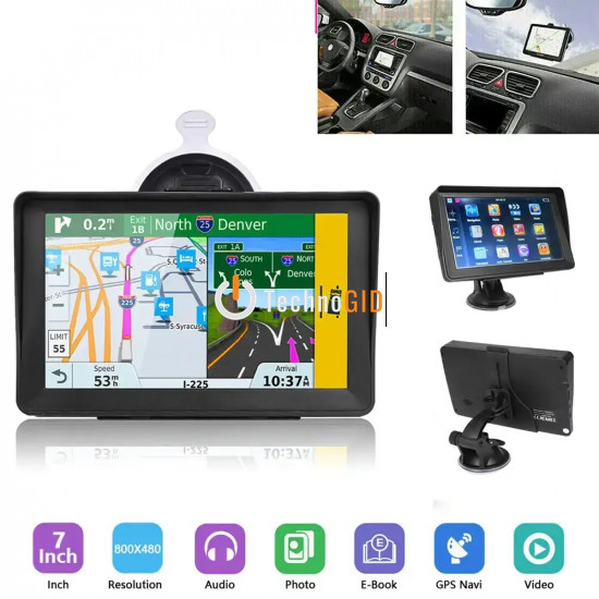 GPS 7004/ram 256mb/8gb/місткий екран 