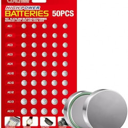 Батарейки ASSORTED BOTTON BATTERIES 50 PCS SET