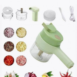 Ручний електричний різак для овочів 4 в 1 Food Chopper Catling мультислайсер