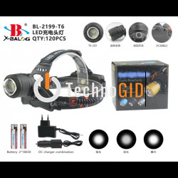 Налобний ліхтарик X-BAIL BL-2199-T6 ((HEAD TORCH)) 