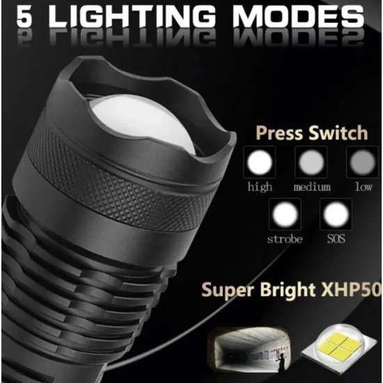 Ліхтарик ручний BL X71-P50 26650 battery Ліхтарик ручний BL X71-P50 26650 battery