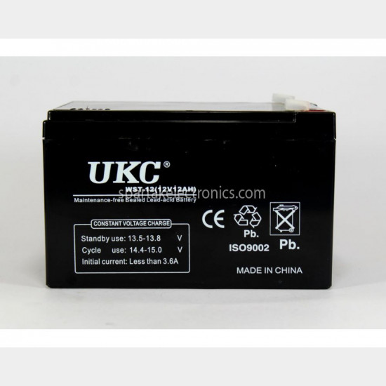 Аккумулятор BATTERY 12V 12A UKC