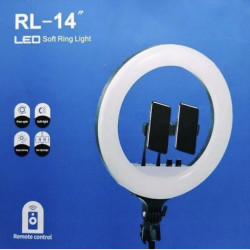Кольцевой свет со штативом LED SOFT RING LIGHT RL-14 36 см кольцевая светодиодная лампа