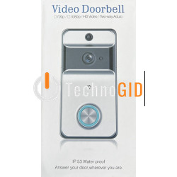 Домофон HD WI-FI Video Doorbell IP53 Water Proof