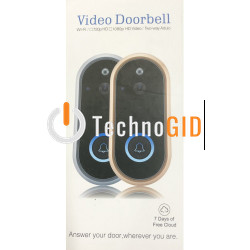 Домофон HD WI-FI Video Doorbell W Бездротова відеокамера