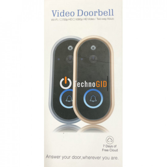 Домофон HD WI-FI Video Doorbell W Бездротова відеокамера