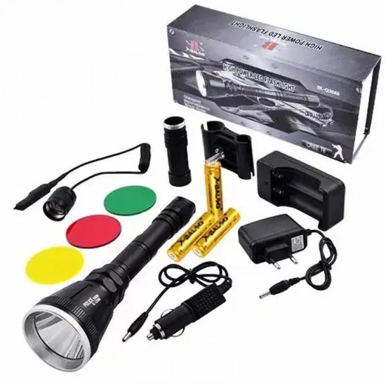 Ліхтарик піддульний ручний BL Q3888 —T6 3*18650 battery POLICE 