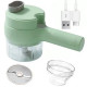 Електрична овочерізка 4в1 FOOD CHOPPER міні слайсер 907-38 (50)