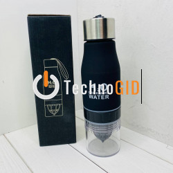 Пляшка Чорна H2O Water Bottle 650 мл No B70 (50)