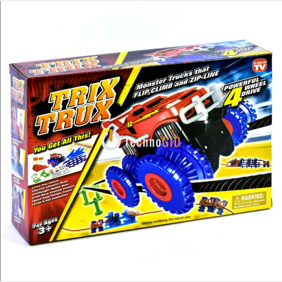 Мотузковий трек TRIX TRUX You Get All This! на одну машинку