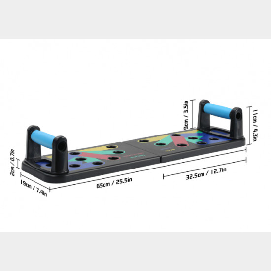 Дошка для віджимання JT-006 foldable push up board для всіх груп м'язів (30) Дошка для віджимання JT-006 foldable push up board для всіх груп м'язів (30)