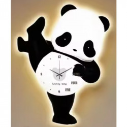 Часы настенные "Панда" с LED подсветкой (NCH-31-40) // [602] (10 шт/ящ)