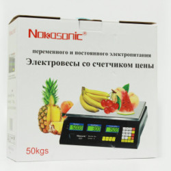 Весы торговые NK-50kg 4V Nokasonic 5(шт.ящ)