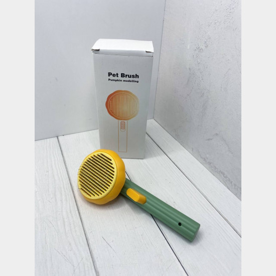 Щетка для вычесывания шерсти Pet Brush pumpkin (120)