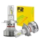 LED лампы для фар F2 H4 Solar 