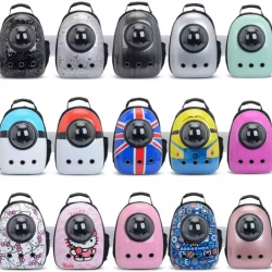 Космічний рюкзак для перенесення тварин CosmoPet з ілюмінатором. Перенесення для домашніх тварин