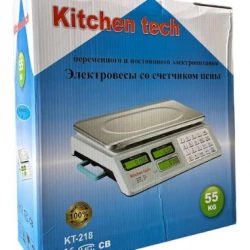 Терези торгівлі ACS Kitchentech KT218 50 кг 6В (метал)