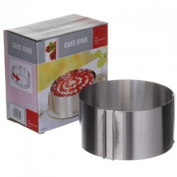 Розсувне кільце для торта (форма для випічки) Cake Ring 16-30 сантиметрів