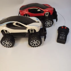 Внедорожник на радиоуправлении speed racing model 1:20 белый, красный