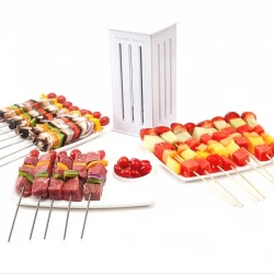 Пристрій для швидкого нанизування шашлику brochette express