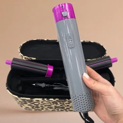 Мультистайлер 5 в 1 HAIR BRUSH леопардовий