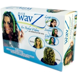 Чарівні спіральні бігуді Hair Wavz Хейр Вейвз для довгого волосся 50 сантимерів 18 штук