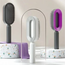 Масажна 3D гребінець для волосся Central Hollow Cushion Comb (120)