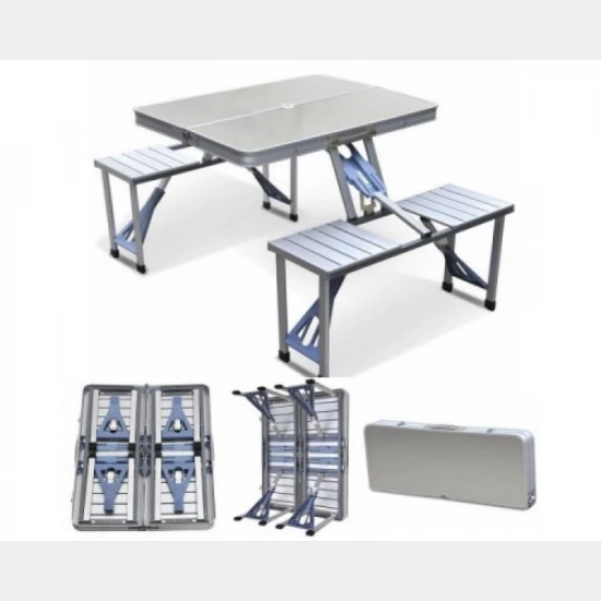 Алюминиевый раскладной стол для пикника Alumum Picnic Table 