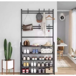 Полка для одежды и обуви Multifunctional Shoe & Hat Rack  (40*60)  (металл) (RD-7)