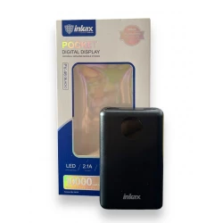 POWER BANK INKAX PV-46 на 10000mAh (2,1A) с циферблатом, без шнура (2выхода)