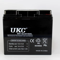 Аккумулятор BATTERY 12V 18A UKC