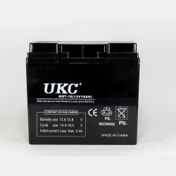 Аккумулятор BATTERY 12V 18A UKC