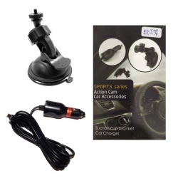 Тримач для екшн камери + micro USB від 12V (168)