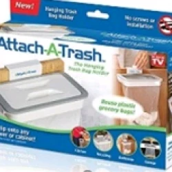 Відро для сміття Attach-A-Trash навісний тримач мішка для сміттєвого пакету / ART-0132 (80шт)