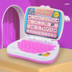 Детская развивающая электронная,интерактивная игра StudyGame для изучения английского языка Розовый
